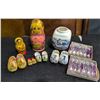 Image 1 : Dutch Themed Souvenirs and Russian Nesting Dolls, Spoons, Forks, Wooden Clogs