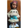 Image 2 : Inuit And Indigenous Style Dolls With Real Rabbit Fur, Russian Lacquerware, Figurines