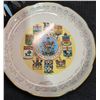 Image 3 : 6 Decorative Plates and Mixed Canapé Spreaders with Box