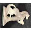 Image 4 : Horse Figurines, Pair of Book Ends, Medalta Ashtray, Favor Inc, Pottery Craft
