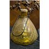 Image 2 : Glassware Lot: Amber Bee Jar, Creamer Set, Crystal Dish, Bowl, Swirl Vase