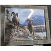 Image 2 : Art Prints: Western Cowboys on Horses & Framed Bighorn Sheep Scene
