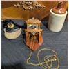 Image 1 : Wall Clock With Ornate Detailing, Imperial Jug, and Naval Cap Lot