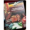 Image 2 : Box Lot of Mixed Books Including Encyclopedias, Cookbooks, and Travel Guides