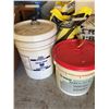 Image 1 : Building Supply Lot: Fuller Sealer, Mapei Adhesive, Safe-T-Salt