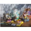 Image 2 : Easter Rabbits Lot Assorted Decorations and Basket