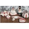 Image 1 : Ukrainian Embroidery Motif Ceramic Figurines