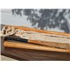 Image 2 : Cotton Hammock With Wooden Spreaders and Three Wooden Mini Baseball Bats
