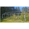 Image 1 : Metal Frame Structure for Greenhouse or Shelter