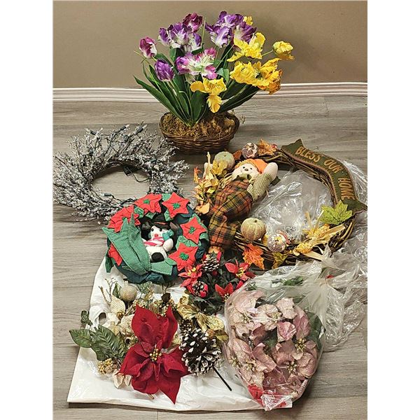 Seasonal Artificial Floral Arrangements and Decorations