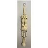 Image 1 : Macramé Plant Hanger with Bead Accents and Wool Tassels