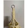 Image 2 : Macramé Plant Hanger with Bead Accents and Wool Tassels
