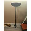 Image 2 : Black Metal Torchiere Floor Lamp