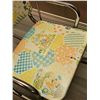 Image 3 : Children's Chrome Frame Chair With Patchwork Vinyl Upholstery