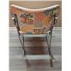 Image 4 : Children's Chrome Frame Chair With Patchwork Vinyl Upholstery