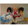 Image 1 : Three Large Vintage Dolls with Lace Dresses