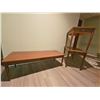Image 1 : Mid-Century Modern Coffee Table and Pair of End Tables, Wood