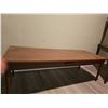 Image 4 : Mid-Century Modern Coffee Table and Pair of End Tables, Wood