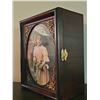 Image 4 : Wooden Jewellery Box with Framed Photo, Small Matching Frame, and Ceramic Planter