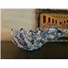 Image 4 : Decorative Lot with Brass Oil Lamp, Clam Shell Bowl, and Last Supper Relief