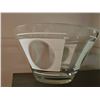 Image 4 : Glass and Silver-Plated Coffee Server with Glass Bowl and Tumbler