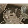 Image 2 : Clear Glass Grape Vine Punch Bowl Set with Cups and Ladle