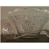 Image 4 : Clear Glass Grape Vine Punch Bowl Set with Cups and Ladle