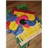 Image 2 : Fabric Birdhouse Wall Hanging With Three Blue Birds