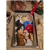 Image 2 : Christmas Decorations Including Angel Tree Topper and Santa Figurines