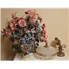 Image 1 : Artificial Flowers with Antique Light