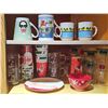 Image 2 : Holiday and Floral Mugs, Plates, Bowls, and Glassware Lot