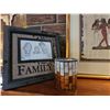 Image 3 : Five Assorted Framed Artworks and Mosaic Candle Holder