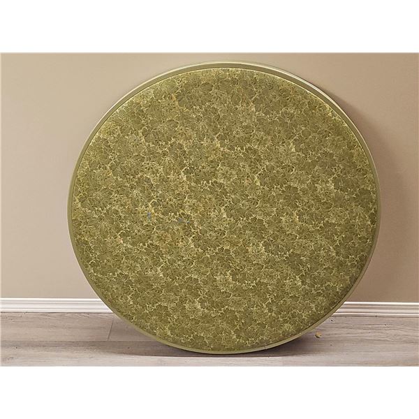 ROBE Round Green Vintage Card Table