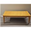 Image 1 : Rectangular Oak Veneer Coffee Table
