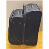 Image 3 : Titan Black Softside Luggage Set, 2 Pieces with Damage