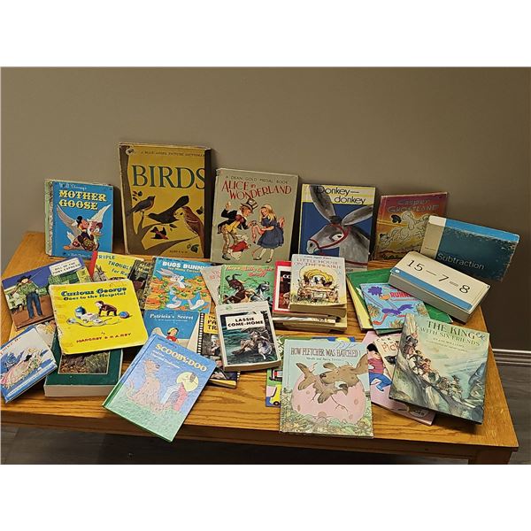 Vintage Children's and Educational Books 