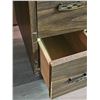 Image 4 : Wooden Sewing Machine Cabinet with Drawers and Accessories Tin