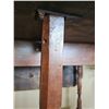 Image 5 : Drop Leaf Wooden Dining Table with Turned Legs
