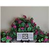 Image 1 : Artificial Pink Flower Arrangement With Inspirational Plaque