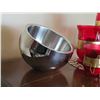 Image 5 : Holiday Candle Holder and Glassware Table Decor Set