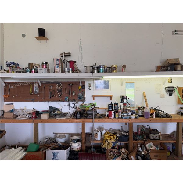 Workshop Power Tools, Hand Tools and Hardware Lot