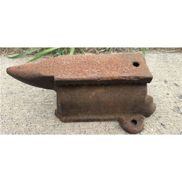 Cast Iron Railroad Track Anvil Section