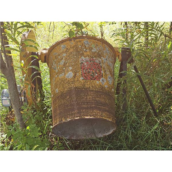 Electric-Powered Portable Cement Mixer with Metal Drum