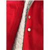 Image 4 : Girls World Red Wool Coat and Golden Retriever Hi-Visibility Orange Vest