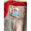 Image 5 : Girls World Red Wool Coat and Golden Retriever Hi-Visibility Orange Vest
