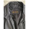 Image 2 : Amanati Black Leather Fire Department Chief Jacket Size 3XL