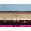 Image 5 : Triad Gold-Tone Jewellery Set with Pendant, Earrings, and Stick Pin