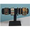 Image 2 : Five Costume Bracelets with Beads and Gem Accents