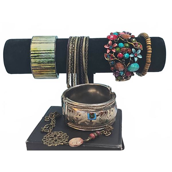 Costume Jewellery Bracelets and Necklace Lot