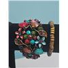 Image 2 : Costume Jewellery Bracelets and Necklace Lot